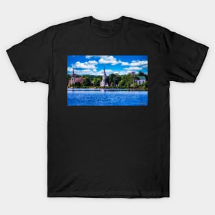 The Three Famous Mahone Bay Churches T-Shirt